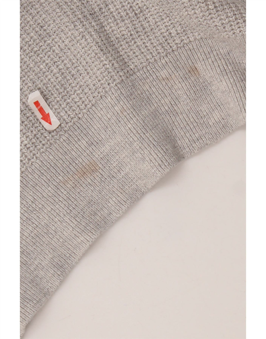 Superdry Jersey De Cuello Redondo Para Hombre De Algodón Gris Medio