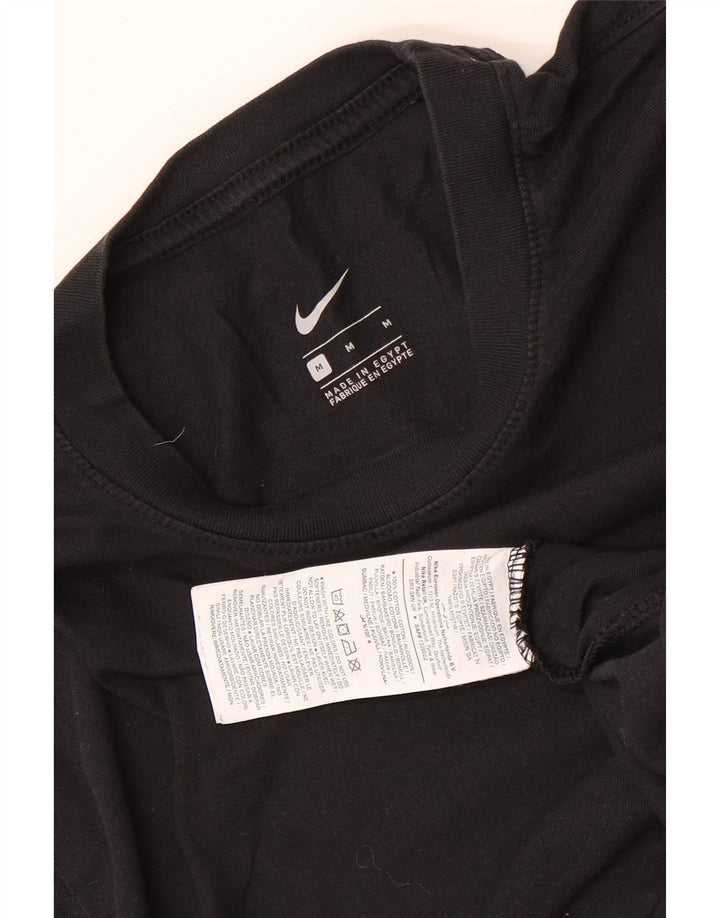 Camiseta Nike Hombre Top Medium Negro Algodón