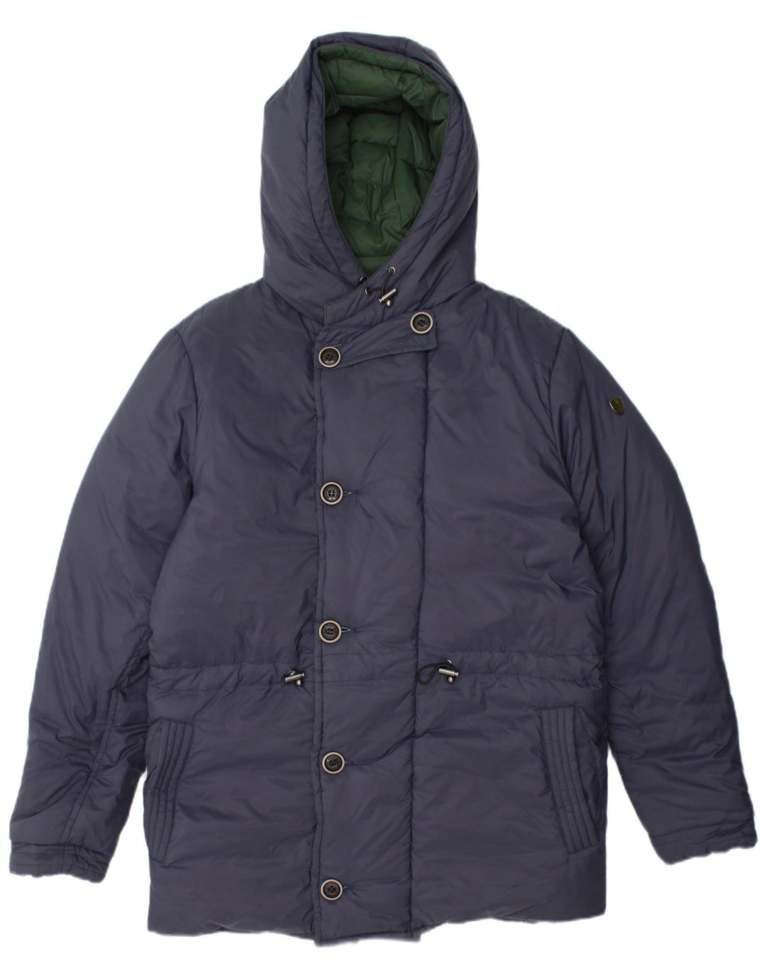 CMP Chaqueta acolchada reversible con capucha para hombre IT 50 Large Azul marino