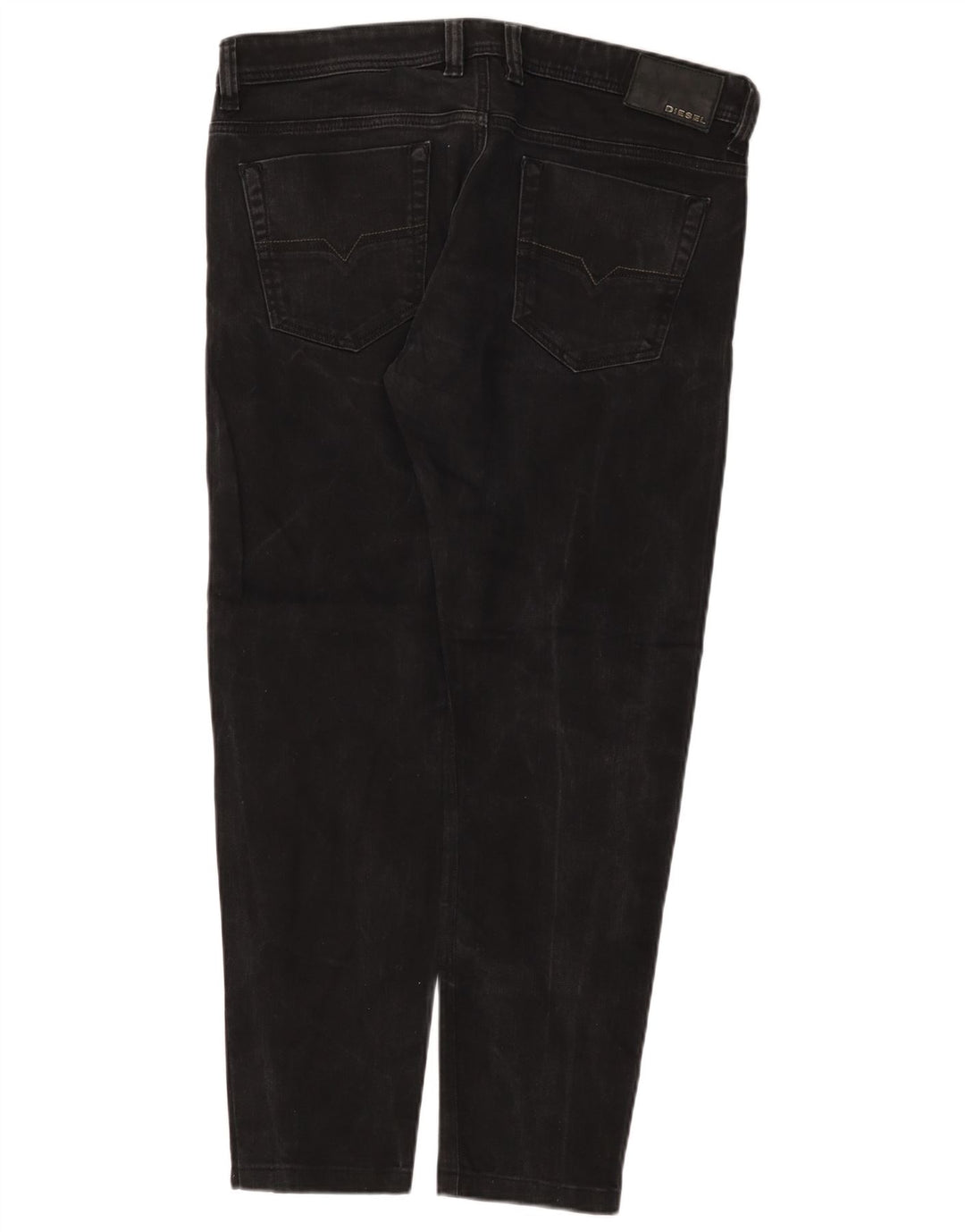 Diesel Hombre Viker Slim Jeans W36 L29 Algodón Negro