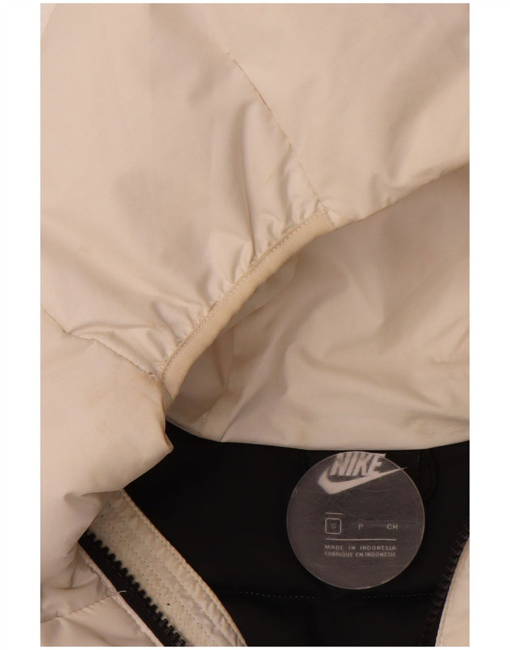 NIKE Chaqueta acolchada con capucha para hombre UK 36 Small Multicolor Colorblock