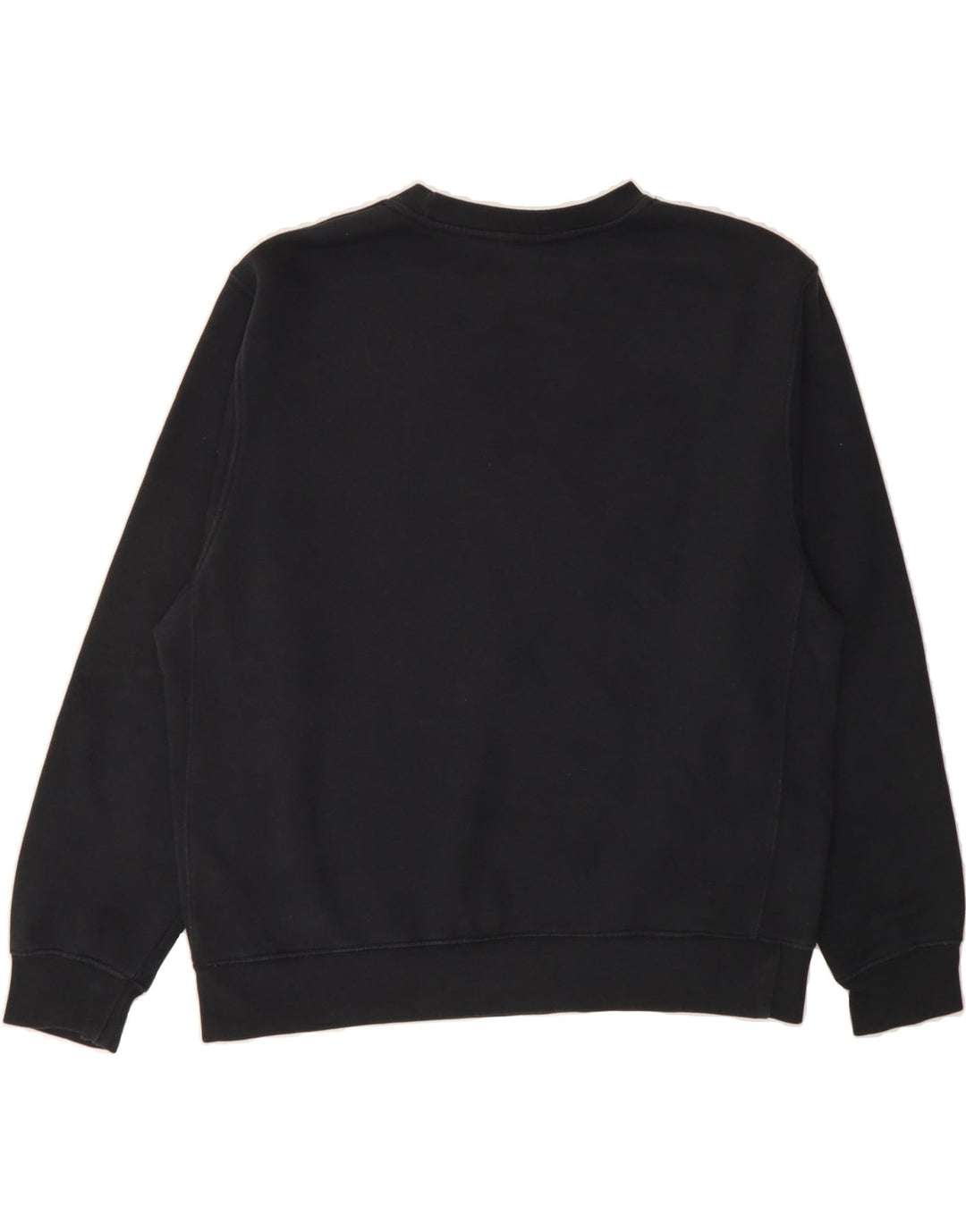 NIKE Womens Oversized Graphic Sweatshirt Jumper UK 14 Medium Black Cotton Vintage Nike and Second-Hand Nike from Messina Hembry 