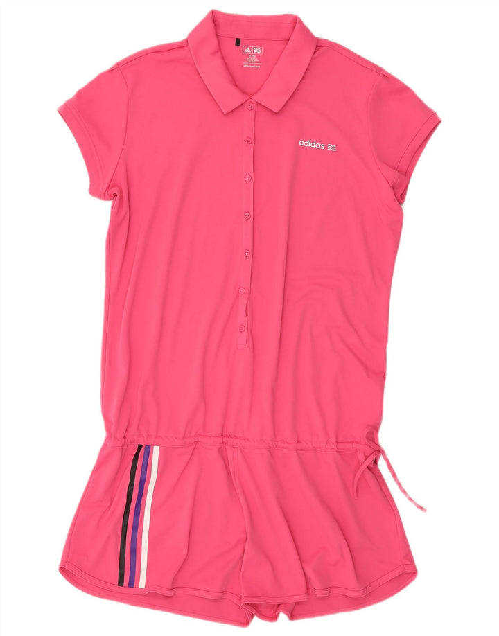 Adidas Mono corto para mujer ES 40 XL Poliéster rosa
