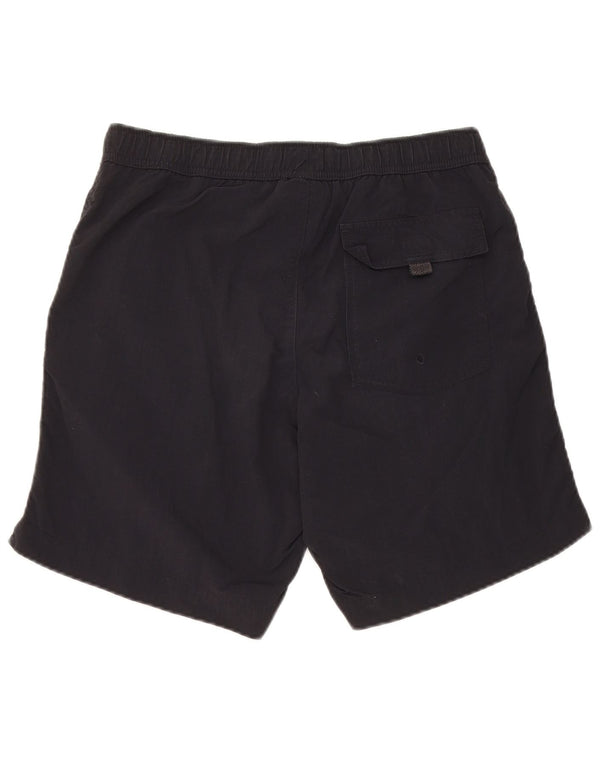 Champion Shorts De Baño Gráfico Para Hombre Small Black Polyamide