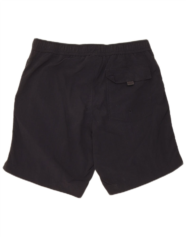 Champion Shorts De Baño Gráfico Para Hombre Small Black Polyamide
