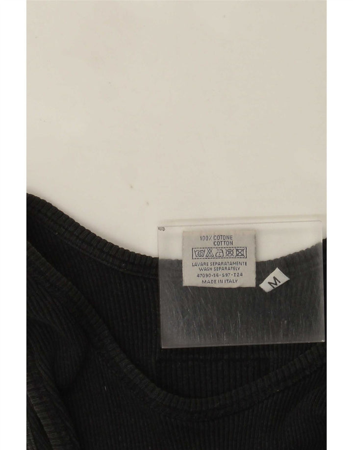 Levi's Camiseta sin mangas para mujer Reino Unido 12 Algodón negro mediano