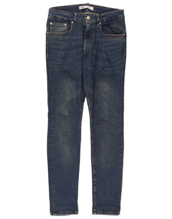 Zara Vaqueros pitillo para hombre EU 40 Medium W31 L30 Algodón azul