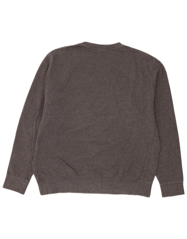 Nike Hombre Eagles Graphic Sudadera Jumper Grande Gris Algodón