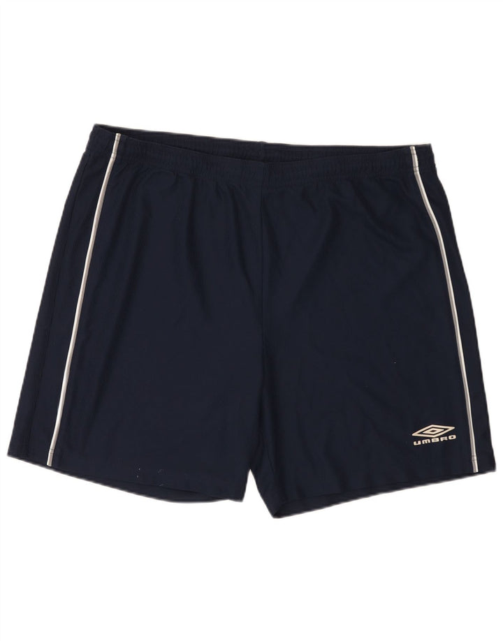 Pantalones Cortos Deportivos Umbro Hombre XL Azul Marino