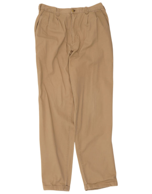 Timberland Pantalón Chino Pegged Para Hombre W35 L33 Algodón Beige