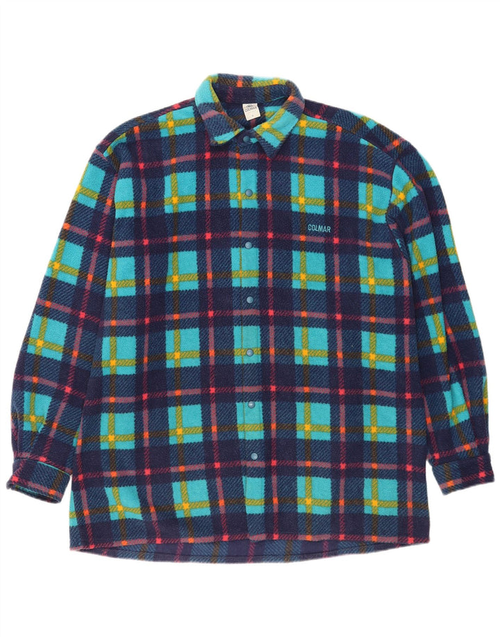 Colmar Camisa Polar Hombre XL Cuadros Multicolor