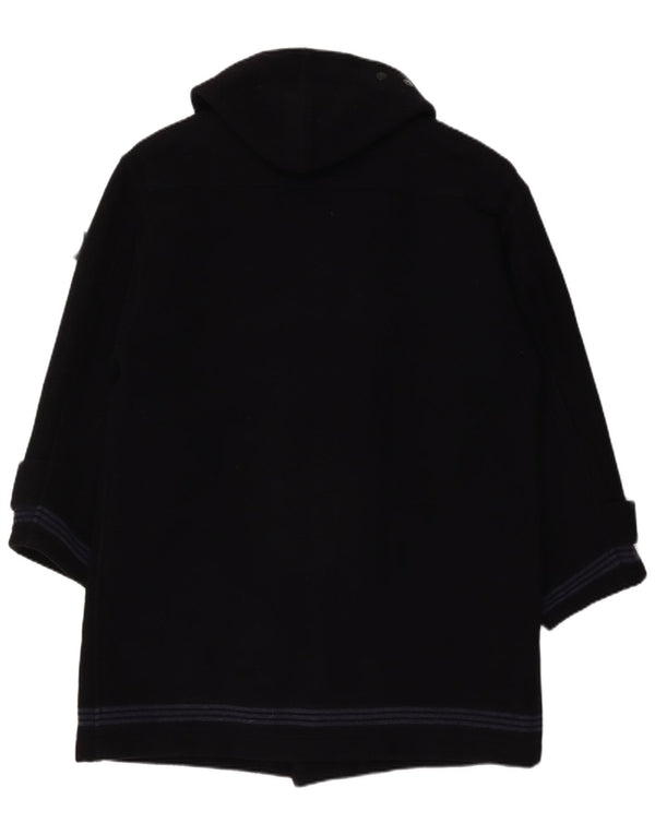 Trenca con capucha y capucha para hombre Stone Island UK 36 Small Azul marino Clásico