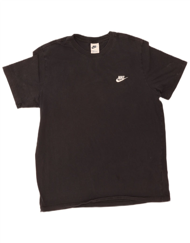 Nike - Camiseta para hombre, talla grande, color negro, algodón