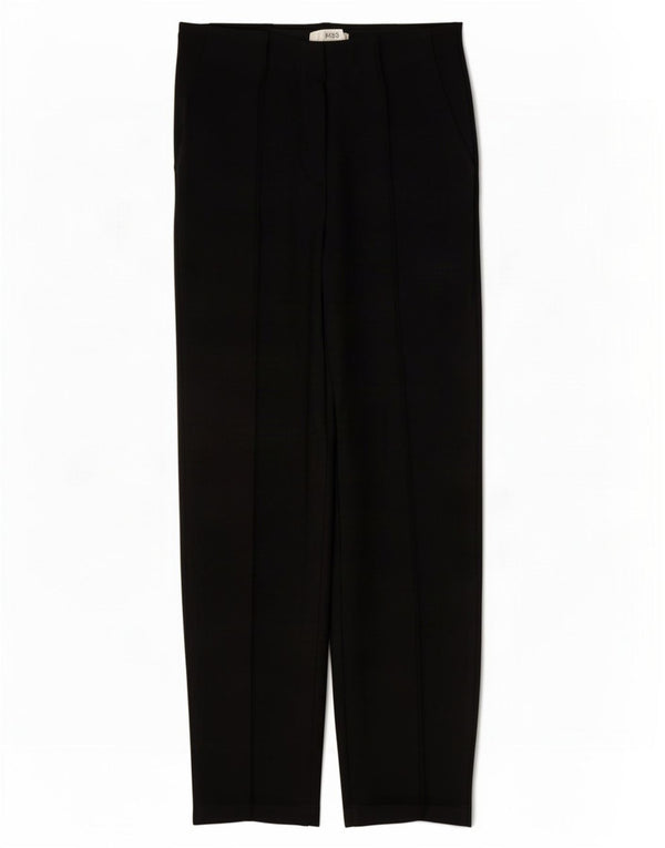 Marks & Spencer Womens Casual Trousers UK 10 Small W27 L27 Navy Blue