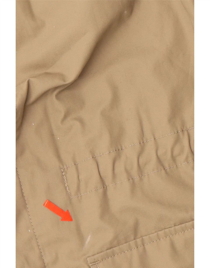 LYLE & SCOTT Chaqueta utilitaria para hombre UK 40 Grande Algodón beige