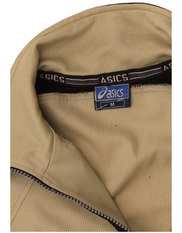 Asics Hombre Chándal Top Chaqueta Medium Beige Colorblock