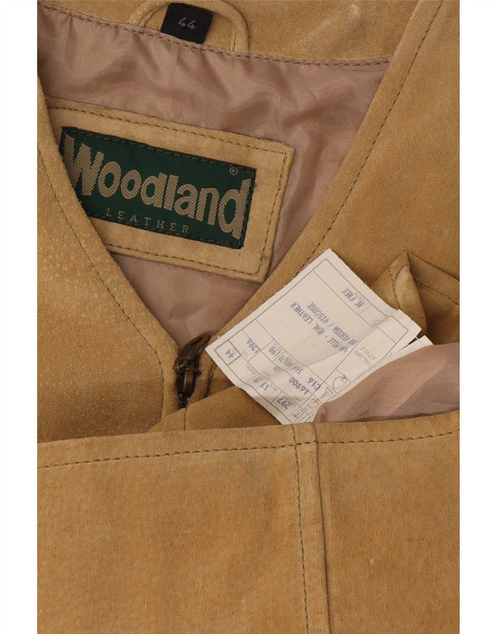 Chaleco de ante Woodland para mujer IT 44 Cuero beige medio