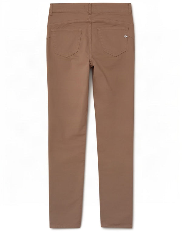 Pantalones informales ajustados para mujer Liu Jo W31 L31 Algodón gris