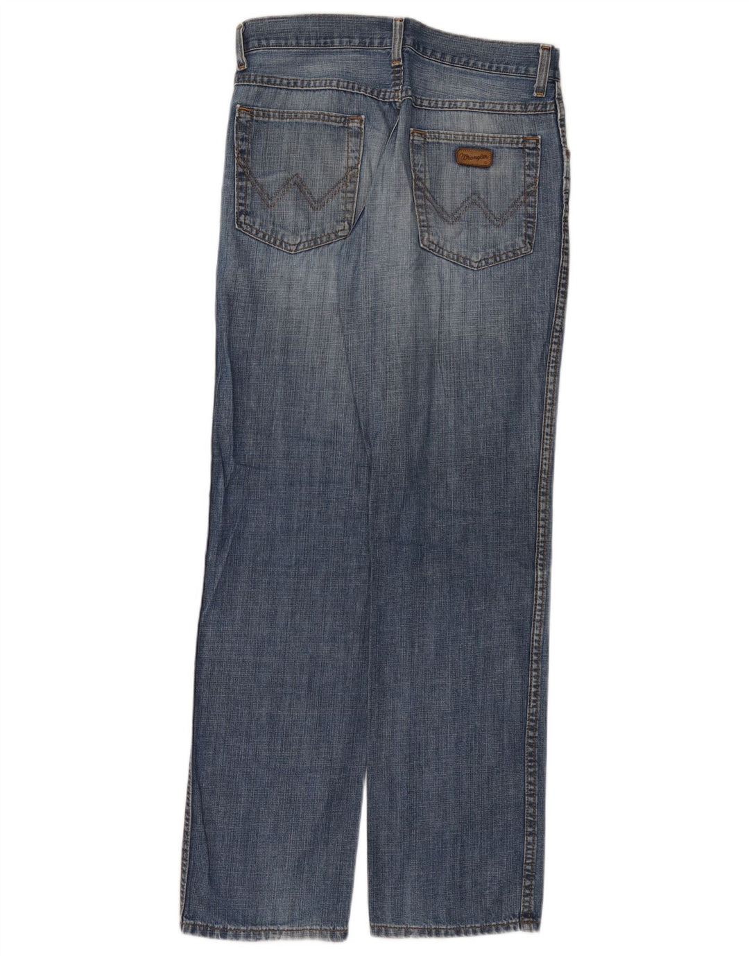 Wrangler Vaqueros rectos de corte regular para hombre W32 L32 Algodón azul