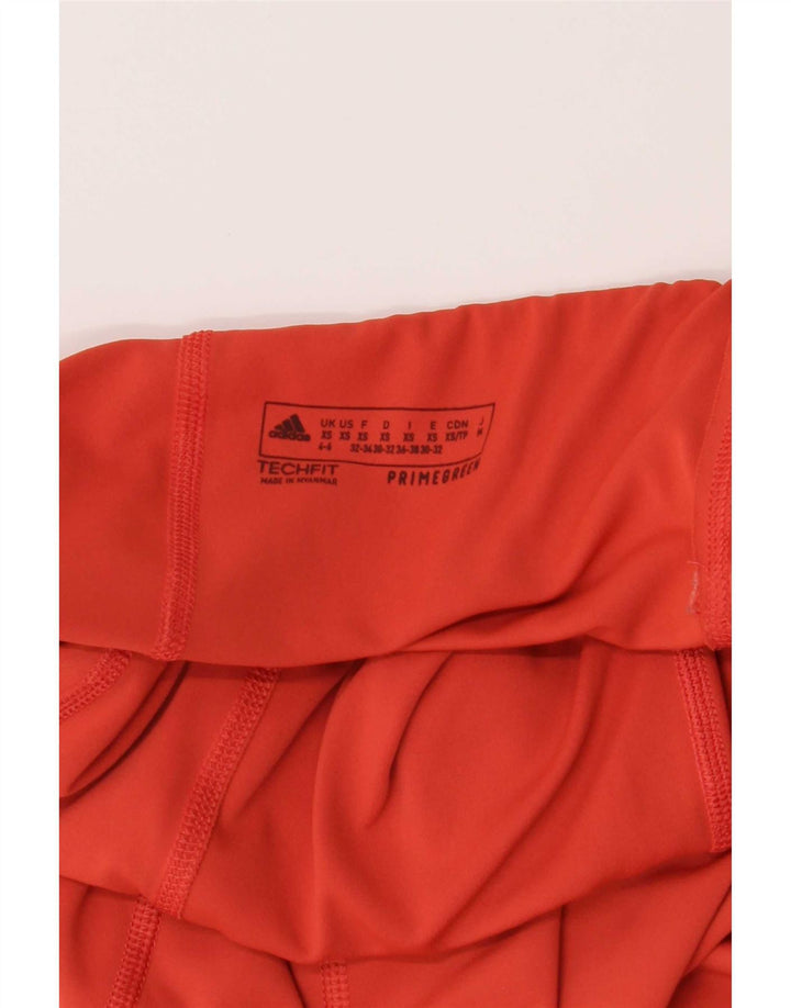 Adidas Leggings gráficos para mujer UK 4/6 XS Rojo Poliéster