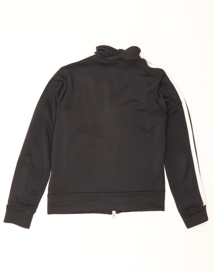 ADIDAS Chaqueta de chándal para mujer UK 12 Medium Black Colourblock