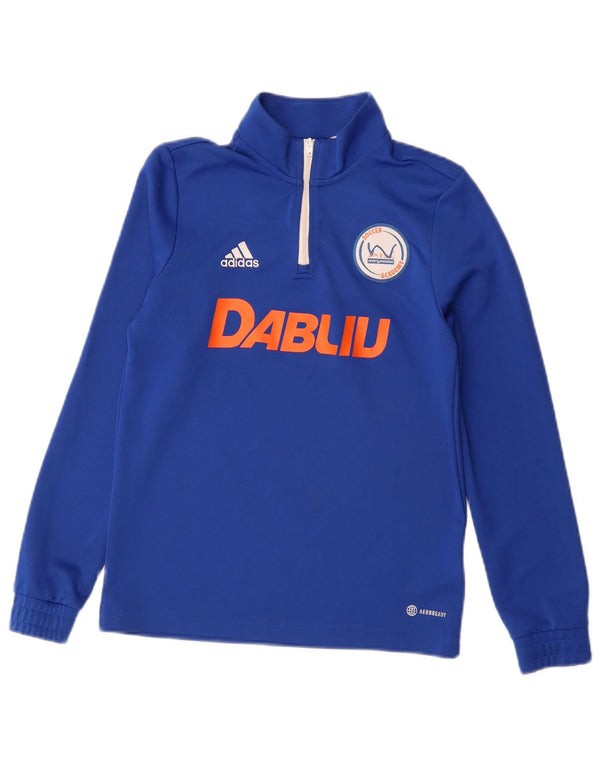 Adidas Chicos Dabliu Soccer Academy Graphic Top Manga Larga 11-12 Años Azul
