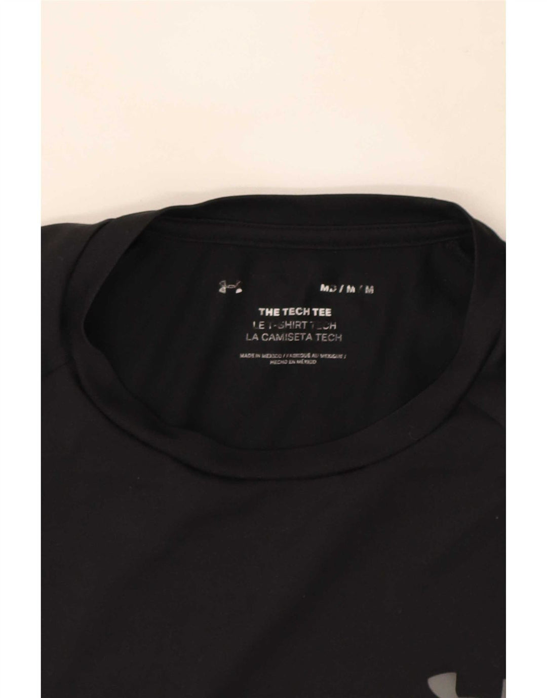 Camiseta Under Armour Hombre Top Medium Negro