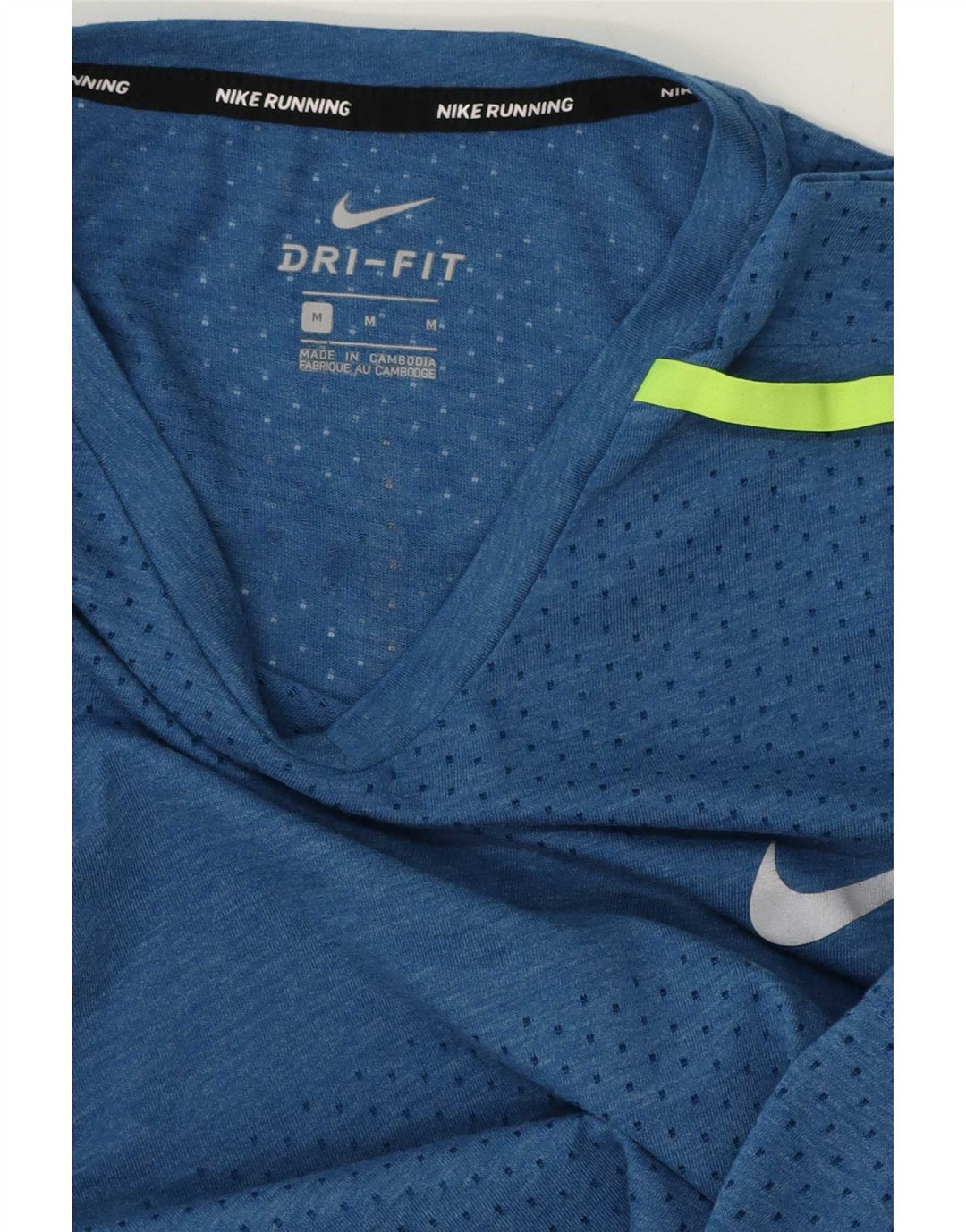 Camiseta Nike Dri Fit para hombre Azul medio