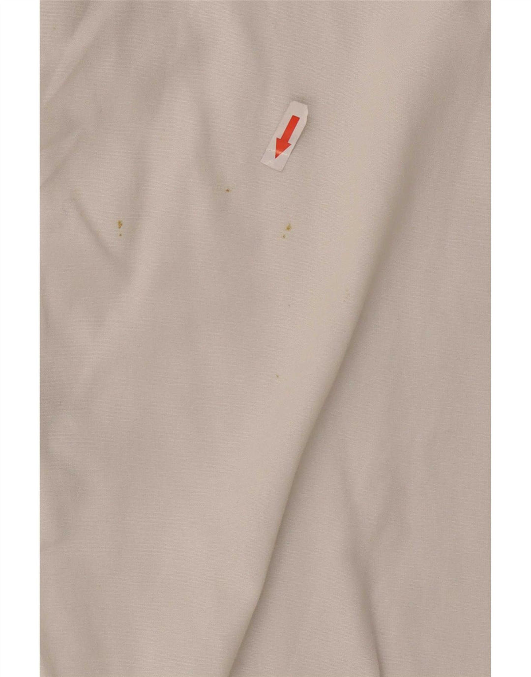 Zara Mujer Camisa Extragrande UK 10 Small Algodón Blanco