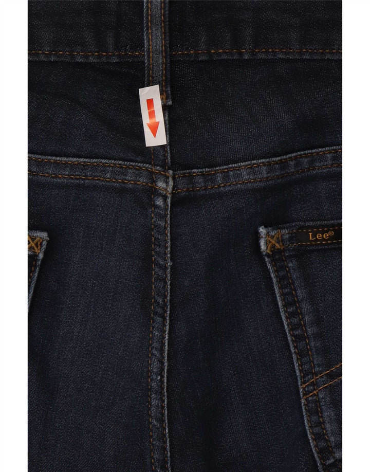 Lee Mens Daren Regular Straight Jeans W36 L34 Navy Blue Cotton