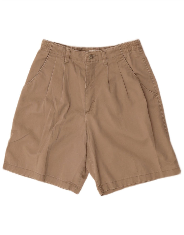 Lee pantalones cortos chinos pegados para mujer US 8 mediano W28 algodón gris