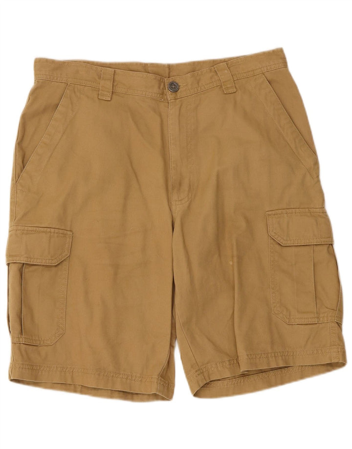 Columbia Pantalones cortos cargo Omni-Shade para hombre W32 Algodón beige medio