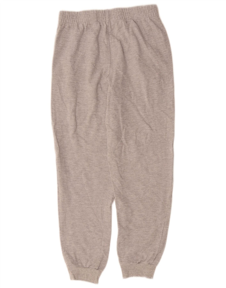 Champion Pantalones de chándal con estampado gráfico para niños, 11-12 años, grande, gris