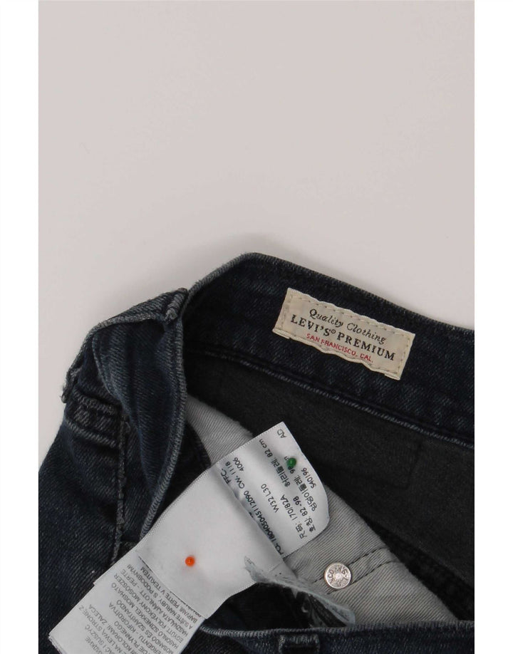 Vaqueros Levi's Hombre Slim W32 L30 Algodón Azul Marino