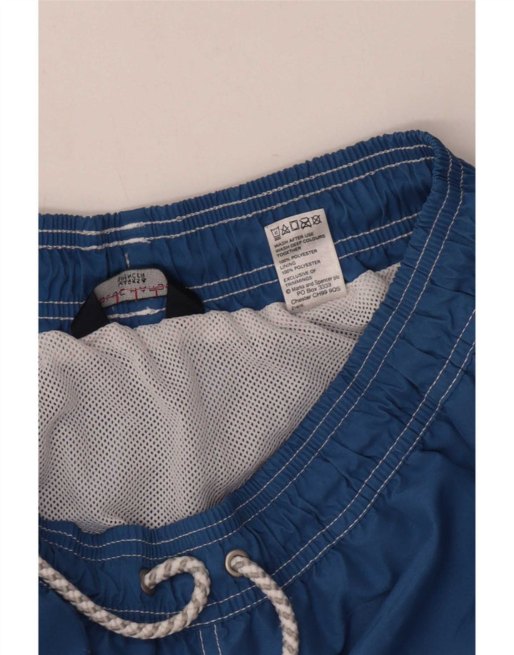 Bañador Marks & Spencer Hombre Poliéster Azul Medio