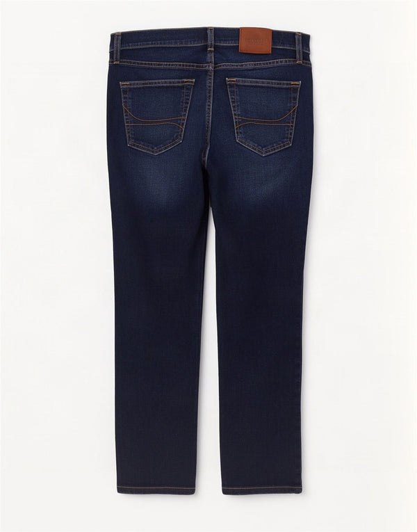Vaqueros Hollister Mujer Slim Rectos W29 L30 Algodón Azul Marino