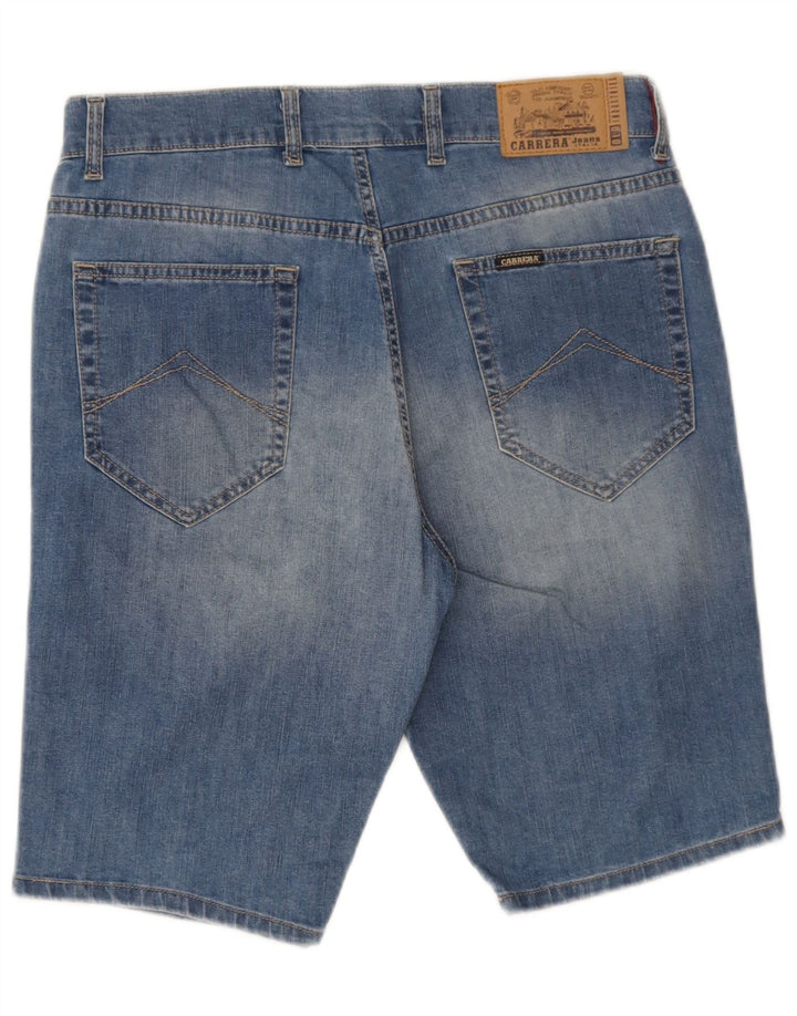 Carrera Mens 721 pantalones cortos de mezclilla W33 algodón azul medio