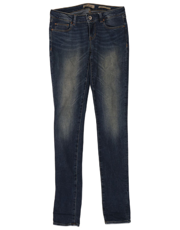 Vaqueros Guess Mujer Power Low Skinny W28 L34 Algodón Azul