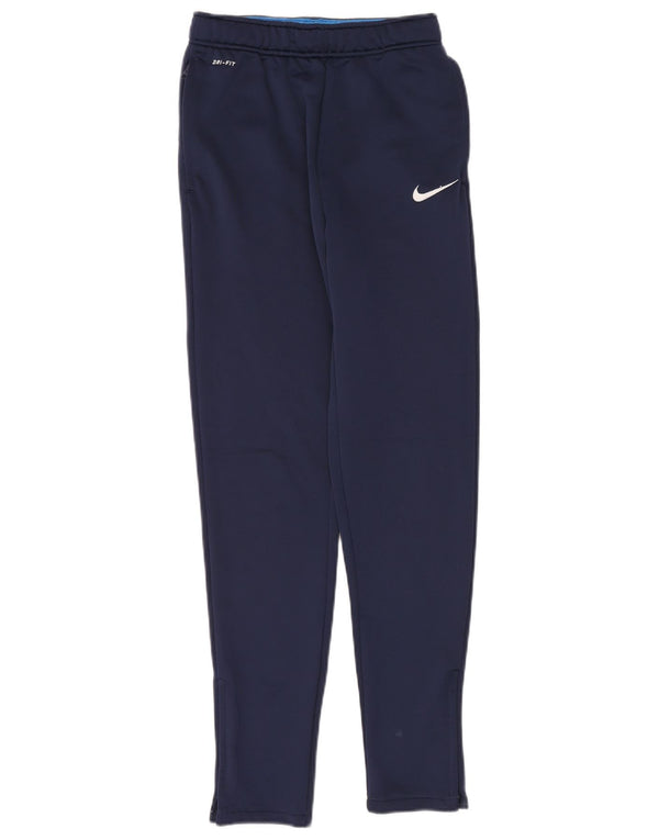 Nike Pantalones de chándal Dri Fit para niños 13-14 años XL Azul Marino Poliéster