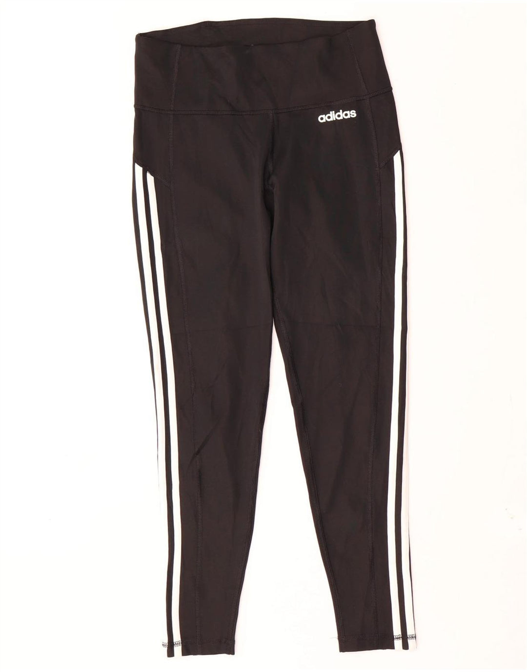 Leggings ADIDAS Aeroready para mujer Reino Unido 12/14 Mediano Negro Poliéster