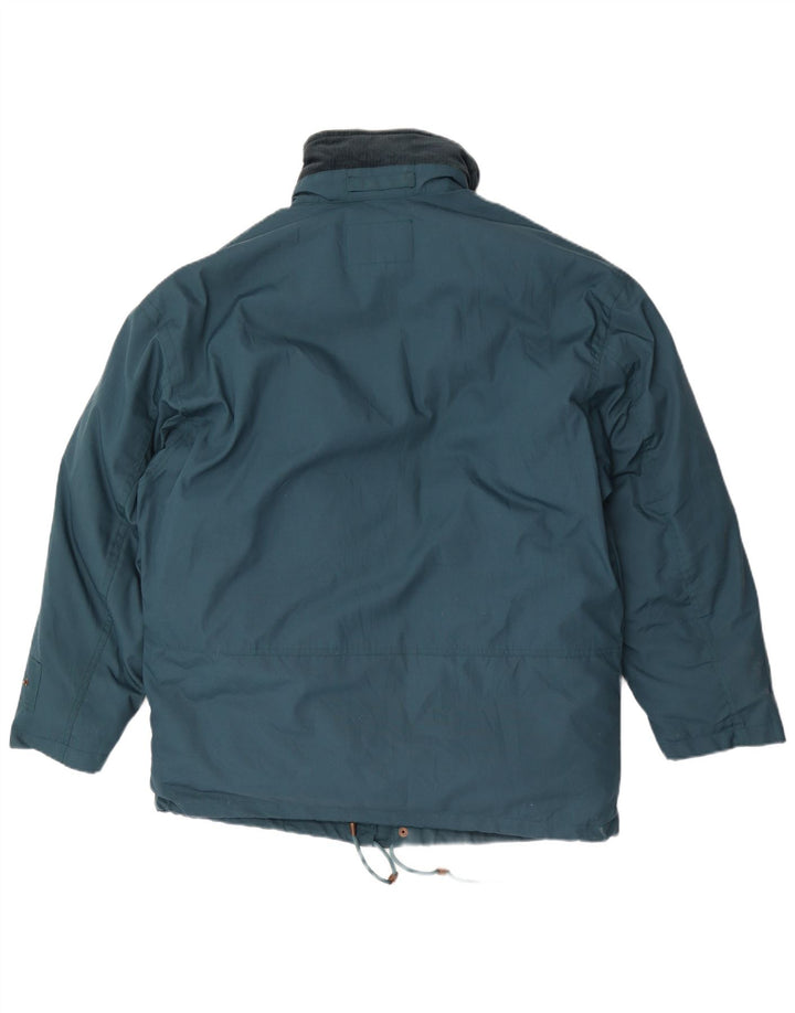 Diadora Chaqueta Acolchada Hombre ES 38 Verde Medio Poliéster