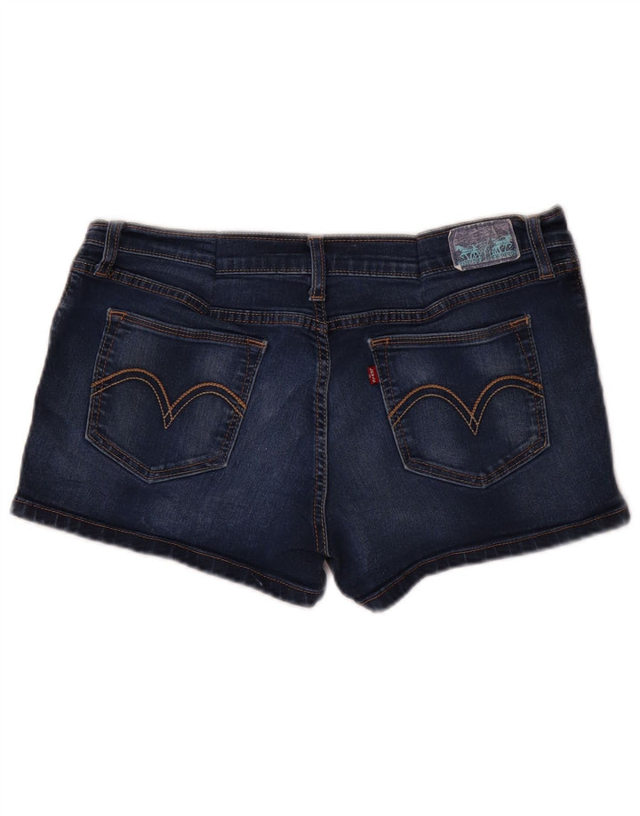 Levi's Shorts De Mezclilla Para Mujer W32 Grande Azul