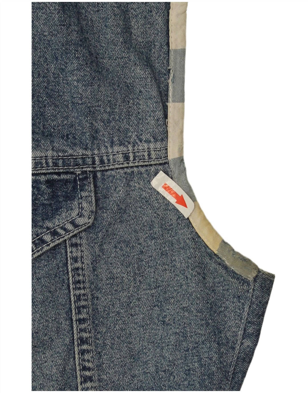Chaleco vaquero Squaw para mujer UK 10 Small Blue