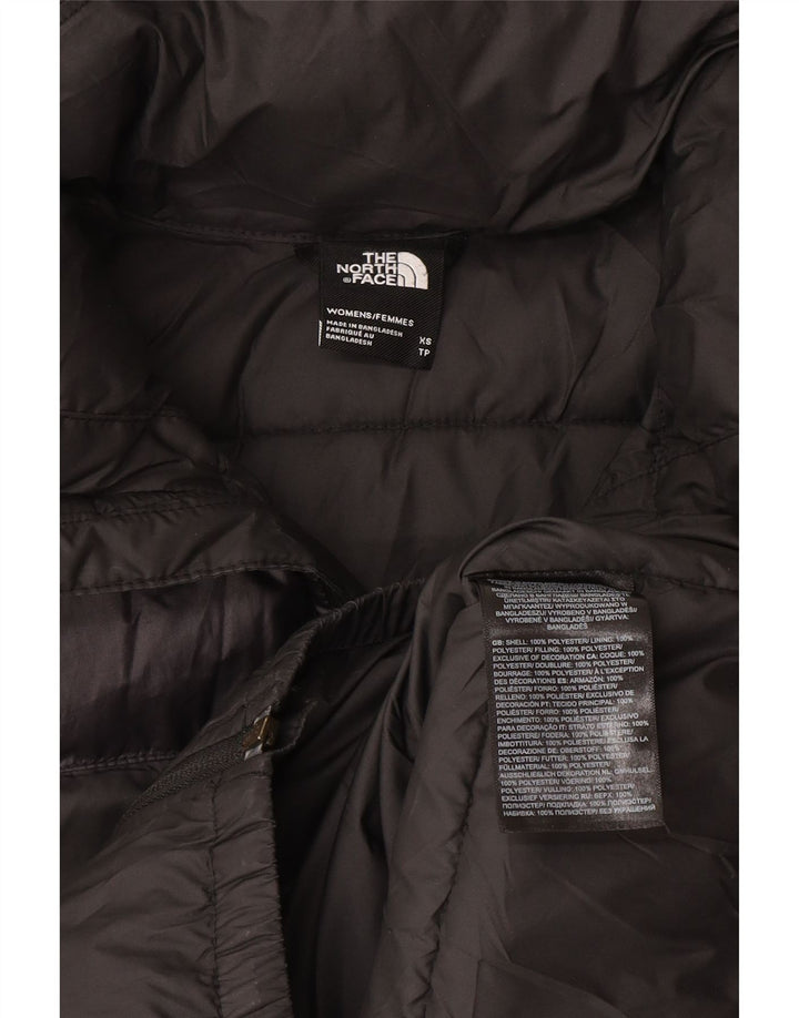 THE NORTH FACE Chaqueta acolchada extragrande para mujer UK 6 XS Bloque de color negro