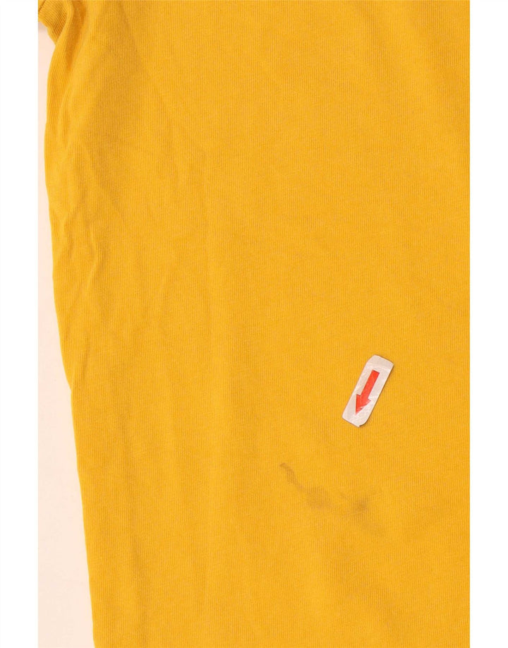 Camiseta Adidas Hombre Top Medium Amarillo Algodón