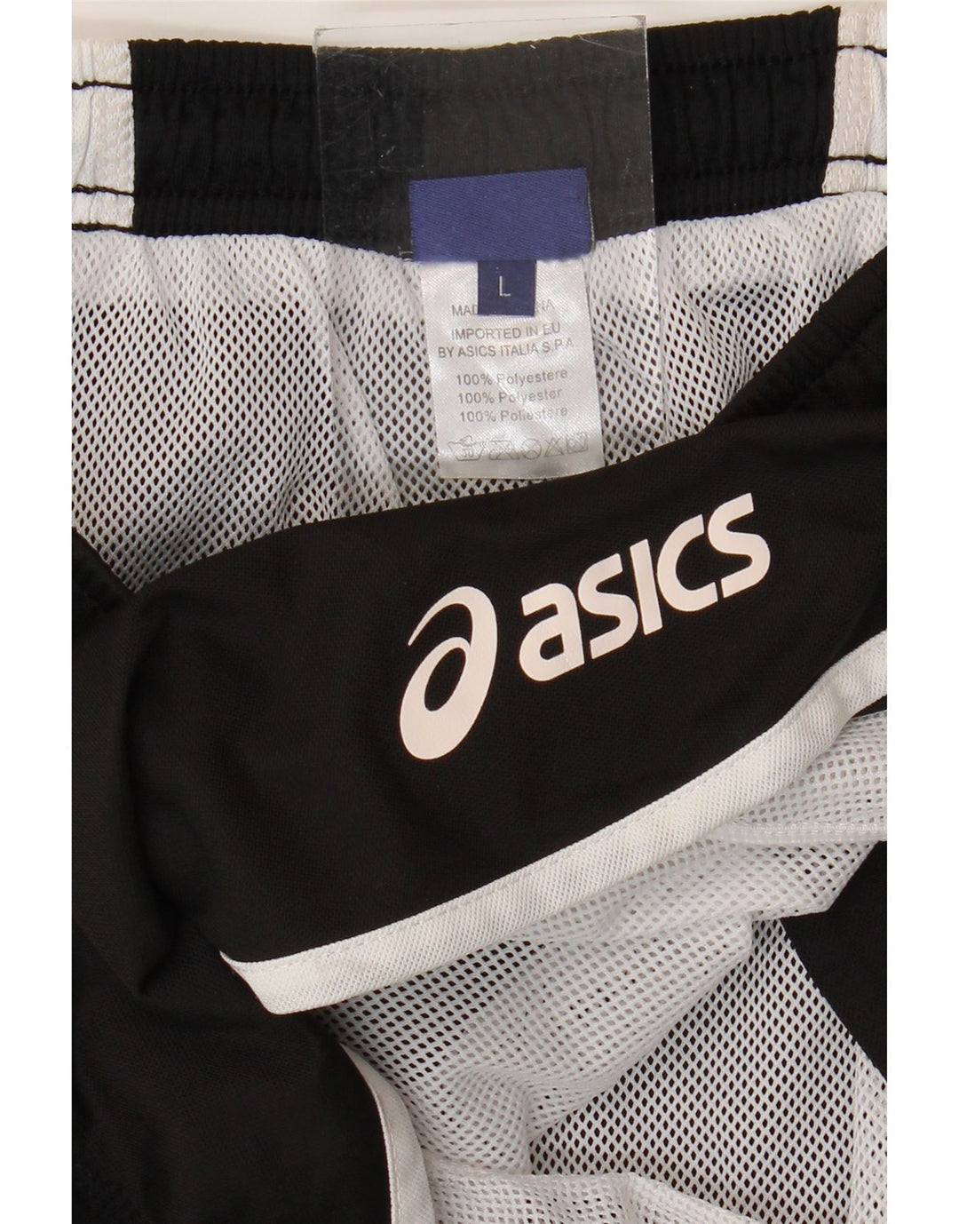 ASICS Bañador para mujer UK 40 Grande Negro Colorblock Poliéster
