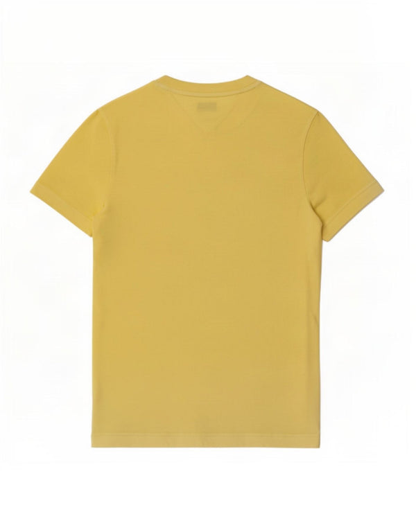 Tommy Hilfiger Camiseta Slim Fit para Hombre Top Small Amarillo