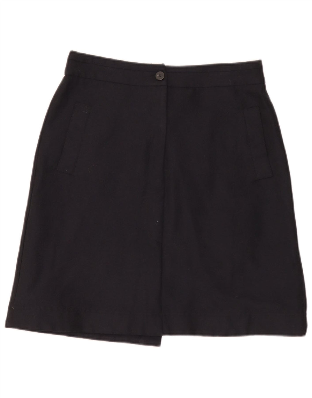 Minifalda para mujer Mauro Grifoni IT 44 Medium W30 Lana azul marino