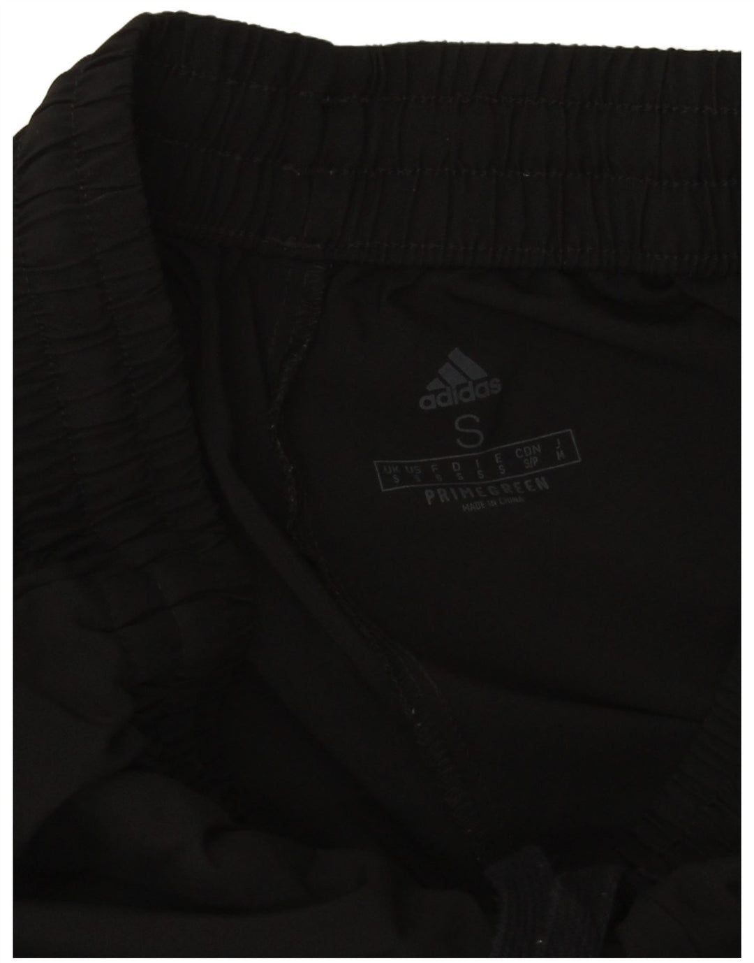 Adidas Mens Primegreen Sport Shorts Pequeño Negro Poliéster