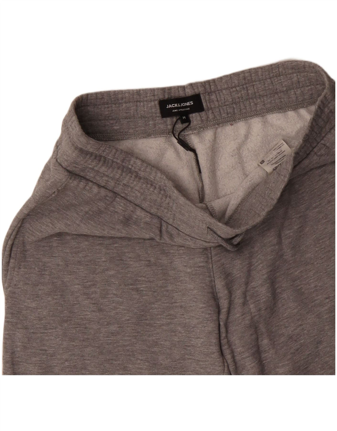 JACK & JONES Shorts deportivos para hombre Algodón gris medio